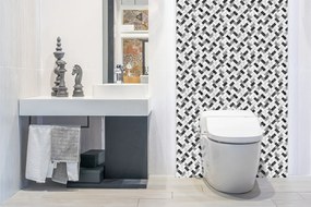 Panou decorativ pvc Herringbone de marmură