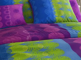 Lenjerie de pat din bumbac Renforce DINA colorat Dimensiune lenjerie de pat: 2 buc 80 x 80 cm | 200 x 200 cm