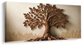 Tablou arborele vieții în tonuri naturale