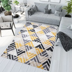 Covor distinctiv la modă cu model geometric Lăţime: 120 cm | Lungime: 170 cm