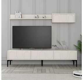 Mobilier living Bipemu 4 (crem + negru) . 1095708