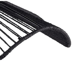 Lustră neagră cu abajur din sfoară din hârtie ø 62 cm Sombra – Leitmotiv