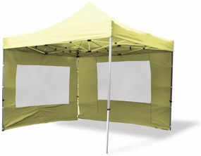Cort de grădină foarfeca PROFI 3x3m șampanie