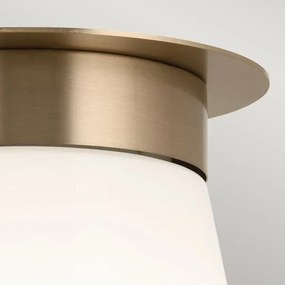 Kichler KL-ALBERS-F-T-CPZ - Plafonieră ALBERS, 1x E27, 40W, 230V, diam. 21,6 cm, bronz