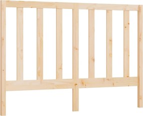 vidaXL Tăblie de pat, 126x4x100 cm, lemn masiv de pin