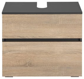 Dulap alb pentru chiuvetă 60x55 cm Wisla - Støraa