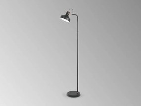 Lampadar/Lampa de podea din metal design moderm Irias negru/cupru