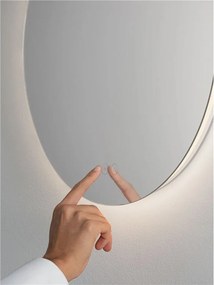 Oglinda cu iluminat LED pentru baie IP44 ALDA D-50cm