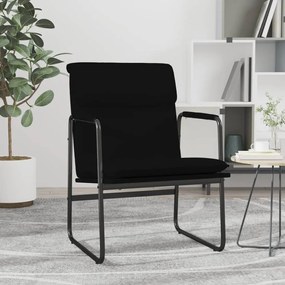 351360 vidaXL Scaun de relaxare, negru, 55x64x80 cm, piele artificială