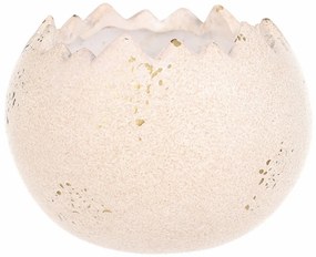 Vase de ceramică pentru flori Coajă orizontală, 17x 13 x 9 cm