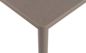 Masa Exterior Nardi - Piave 70cm Bar - Tabacco materia