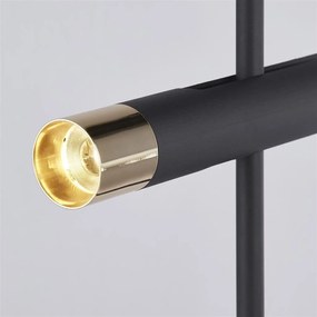 Veioza/Lampa de masa LED design minimalist Belle negru/auriu