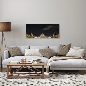 Tablou - Louvre nocturn (120x50 cm)