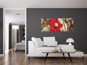 Tablou cu floare (120x50 cm)