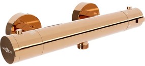 Mexen Kai baterie de duș termostatice, aur roz - 77100-60