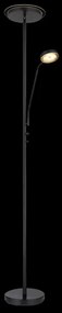 Globo 59092 - Lampadar LED St ERNST LED/18,5W/230V + LED/4,5W