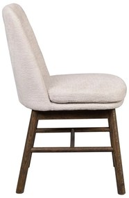 Scaune de dining bej 2 buc. Amesbury – Rowico