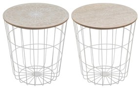 Măsuțe auxiliare 2 buc. rotunde ø 40 cm – Casa Selección