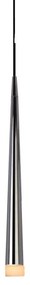 Pendul design modern Stylo 1 chrome