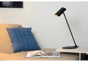 Lucide 19600/01/30 - Lampa de masa HESTER 1xGU10/7W/230V negru