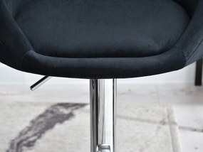 Scaun Hanzel (negru + crom). 1110538