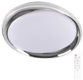 Plafonieră LED dimabilă GLOSSY 2xLED/36W/230V + telecomandă