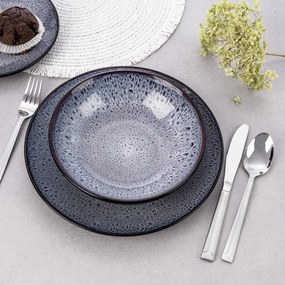 Tacâmuri argintii din oțel inoxidabil 24 buc. Bright – Orion