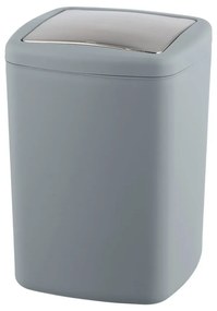 Coș de gunoi Wenko Barcelona L, înălțime 28,5 cm, gri