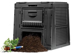 Coș pentru compost negru 470 l – Keter