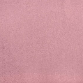 Fotoliu de birou rabatabil cu masaj, roz, catifea
