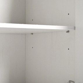 Insulă de bucătărie cu blat rabatabil, Alb | Aosom Romania