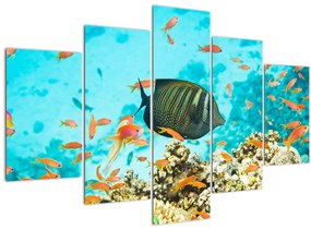 Tablou lumii submarine (150x105 cm)