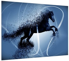 Tablou modern cu cal (70x50 cm), în 40 de alte dimensiuni noi