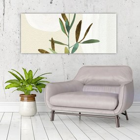 Tablou - Acuarelă ramură N⁰2 (120x50 cm)