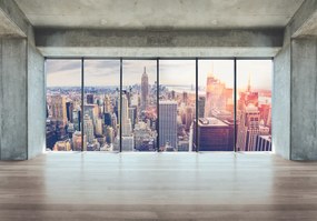 Fototapet - Privire spre New York City (152,5x104 cm)