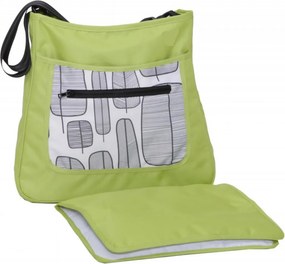 Carucior nou nascuti 2 in 1 NOVOKIDS™ Rachel PRO, Cu geanta bebe inclusa, Cadru aluminiu, Plasa insecte, Maner reglabil pe inaltime, Verde Aprins