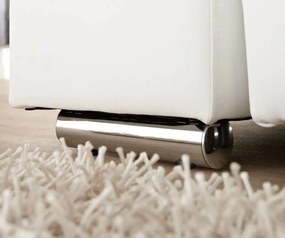 Canapea extensibilă dumonde cu ladă de depozitare si sezut confortabil din spuma high-density, Marbela White XXL 295x100 cm