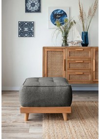 Taburet Miuform Dazzling Daisy, gri închis