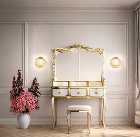 Aplica de perete LED moderna design deosebit CHARMES auriu