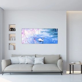 Tablou - Lacul magic (120x50 cm)