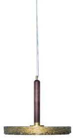 Pendul LED LUX, Lemn masiv, Sticla Turnata, MACRABÈ Big