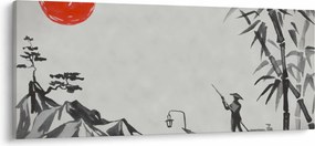 Tablou - Munții Fuji (120x50 cm)
