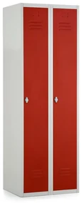 Dulap metalic, 60 x 50 x 180 cm, roșu - ral 3000
