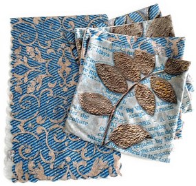 Set 4 fețe de pernă și napron – Mila Home