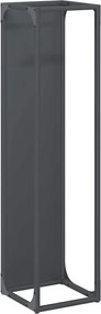 vidaXL Suport pentru lemne de foc Antracit Oțel laminat la rece