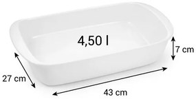 Tescoma Tava pentru copt DELÍCIA, 43 x 27 cm, XL