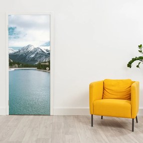 Fototapet pentru ușă - Peisaj montan (95x205cm)