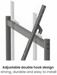 STAND TV MOBIL SERIOUX TV15-68FW 50"-86"