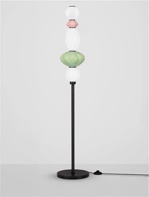 Lampa de podea LED decorativa ceramica Alb, Roz, Verde, ONETA
