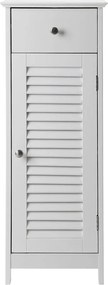 Dulap de baie cu sertar Songmics, înălțime 89 cm, alb